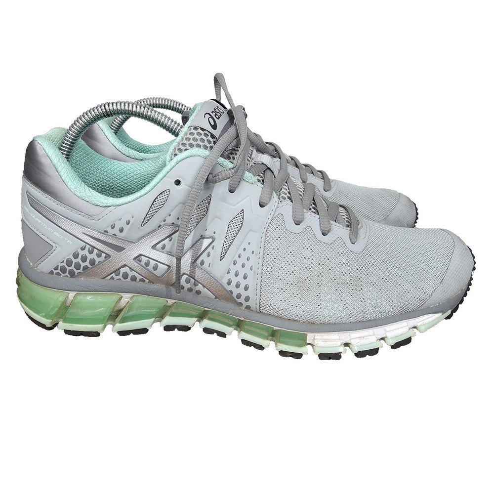 Asics Gel Quantum 180 TR Cross‎ Training Shoes Womens 10.5 Gray Sneakers S660Y